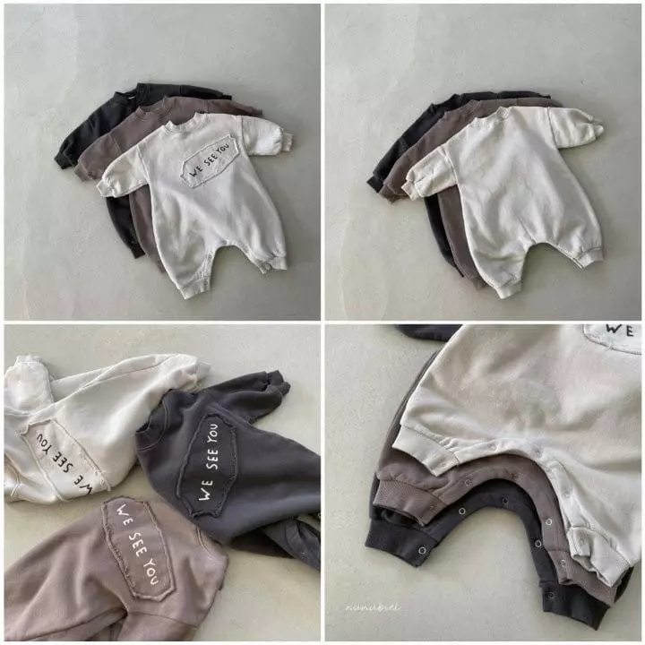 Nunubiel - Korean Baby Fashion - #babylifestyle - Bebe See You Bodysuit - 2