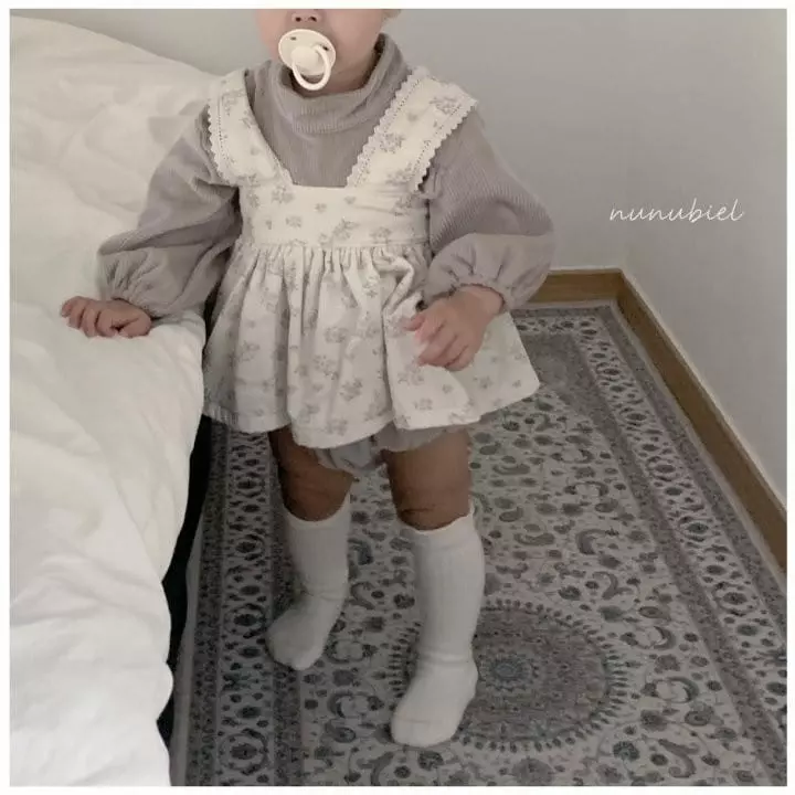Nunubiel - Korean Baby Fashion - #babyootd - Bebe Popori Apron - 11
