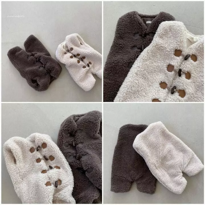 Nunubiel - Korean Baby Fashion - #babyootd - Bebe Bookle Bodysuit - 2