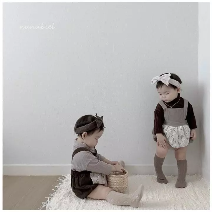 Nunubiel - Korean Baby Fashion - #babyoutfit - Beeb Turtleneck Tee - 12