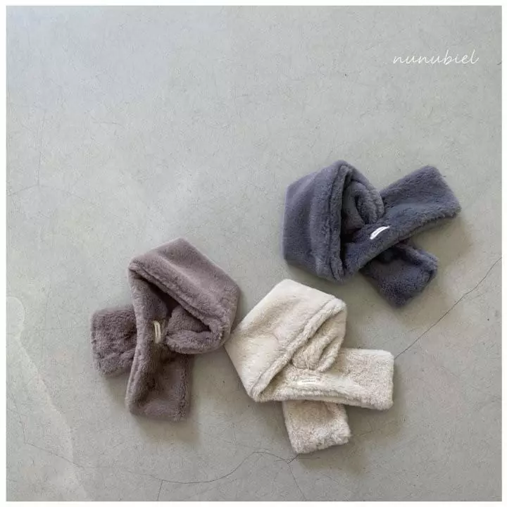 Nunubiel - Korean Baby Fashion - #onlinebabyshop - Mink Muffler  - 5
