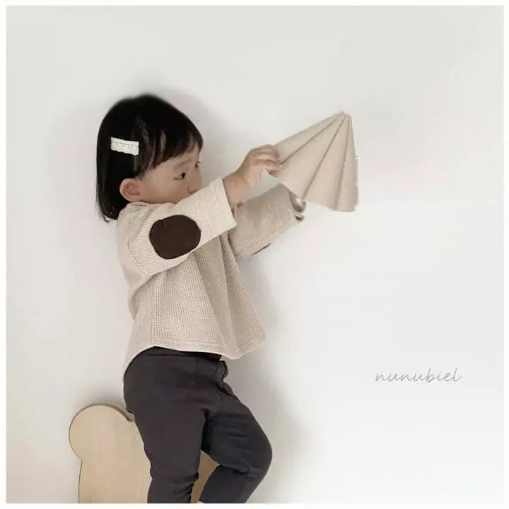 Nunubiel - Korean Children Fashion - #designkidswear - Kid Waffle Turtleneck Tee - 11