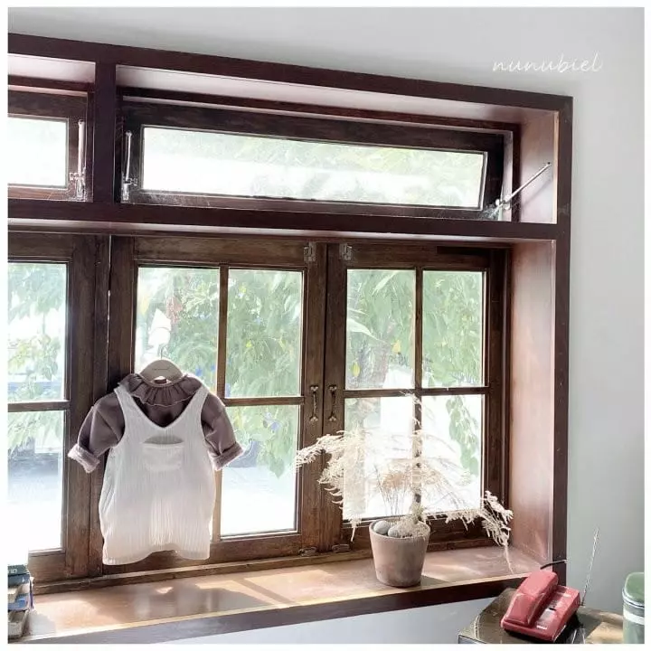Nunubiel - Korean Children Fashion - #designkidswear - Kid Mink Frill Tee - 5