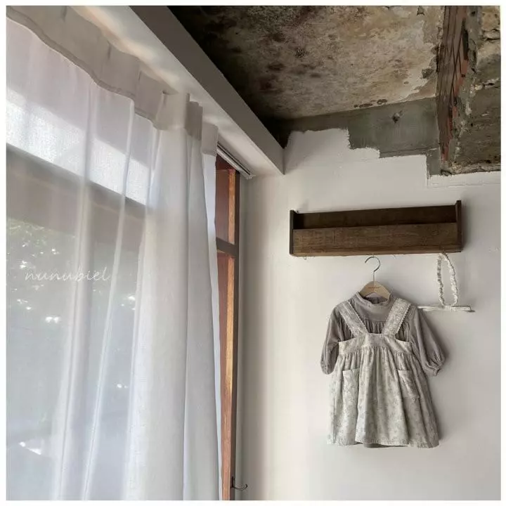 Nunubiel - Korean Children Fashion - #designkidswear - Kid Gray One-piece - 8