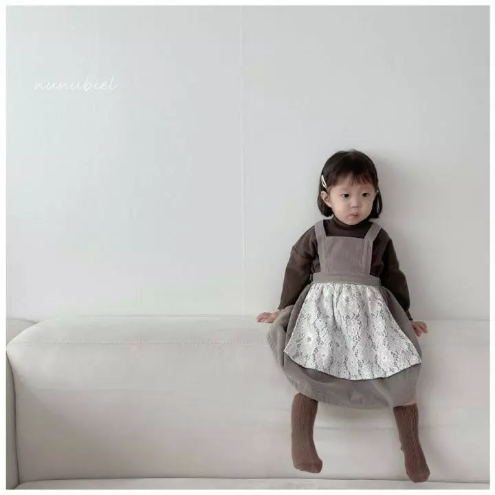 Nunubiel - Korean Children Fashion - #designkidswear - Kid Shirring Turtleneck Tee - 7