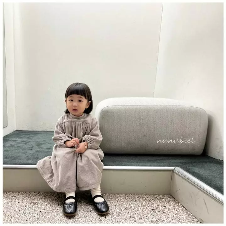 Nunubiel - Korean Children Fashion - #discoveringself - Kid Gray One-piece - 9