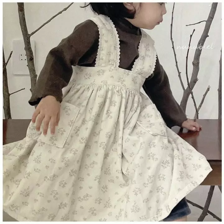 Nunubiel - Korean Children Fashion - #discoveringself - Kid Shirring Turtleneck Tee - 8