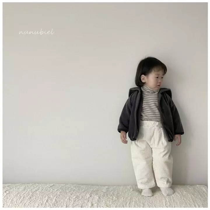 Nunubiel - Korean Children Fashion - #fashionkids - Kid Wrinkle Rib Pants - 9