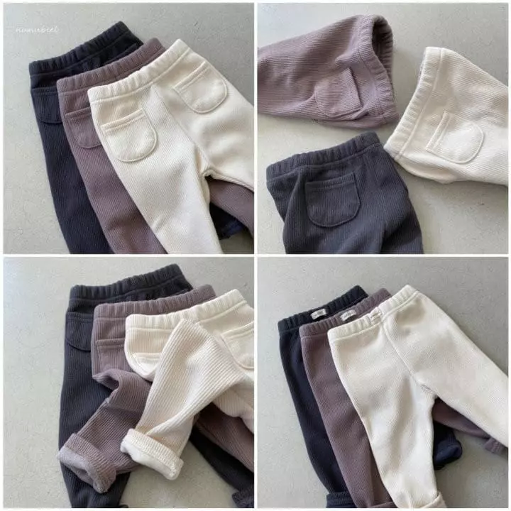 Nunubiel - Korean Children Fashion - #kidsshorts - Kid Cozy Leggings - 2