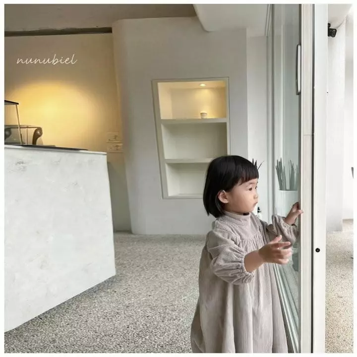 Nunubiel - Korean Children Fashion - #kidsshorts - Kid Gray One-piece - 11