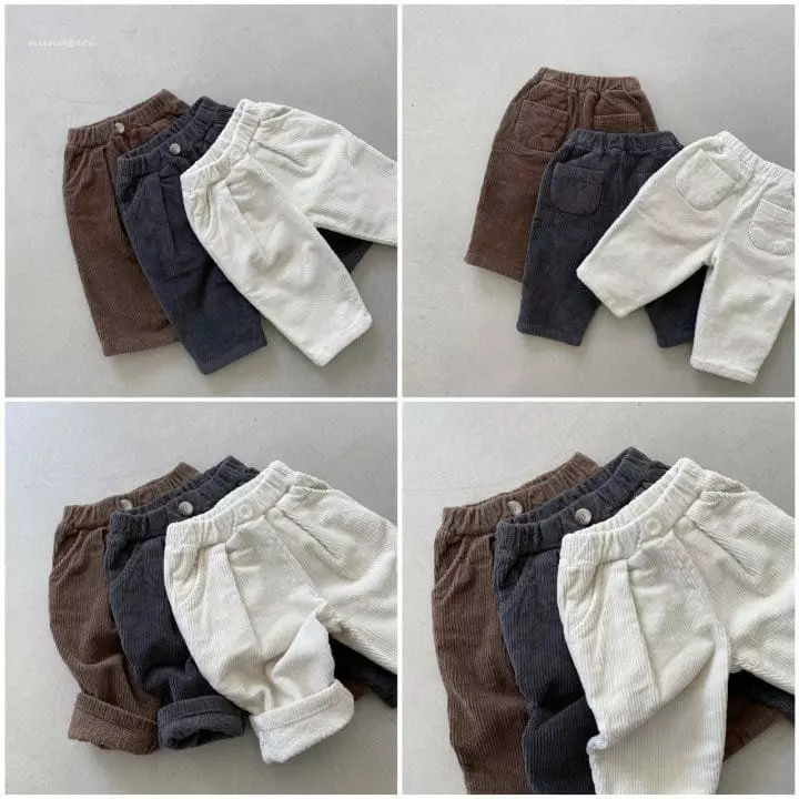 Nunubiel - Korean Children Fashion - #minifashionista - Kid Wrinkle Rib Pants - 2