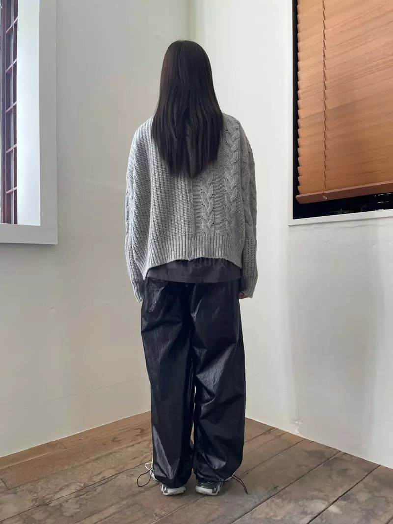 Nyunyu Wear - Korean Women Fashion - #momslook - Coating Pants - 2
