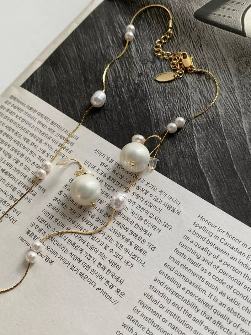 Nyunyu Wear - Korean Women Fashion - #momslook - Snow Earring - 3