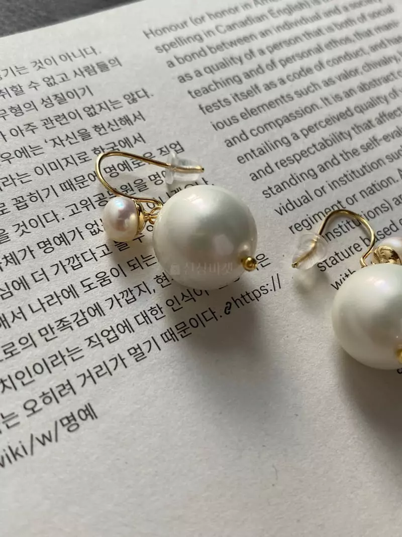 Nyunyu Wear - Korean Women Fashion - #momslook - Snow Earring - 5