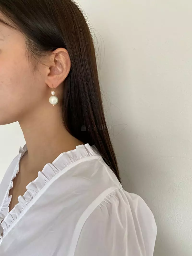 Nyunyu Wear - Korean Women Fashion - #momslook - Snow Earring - 7