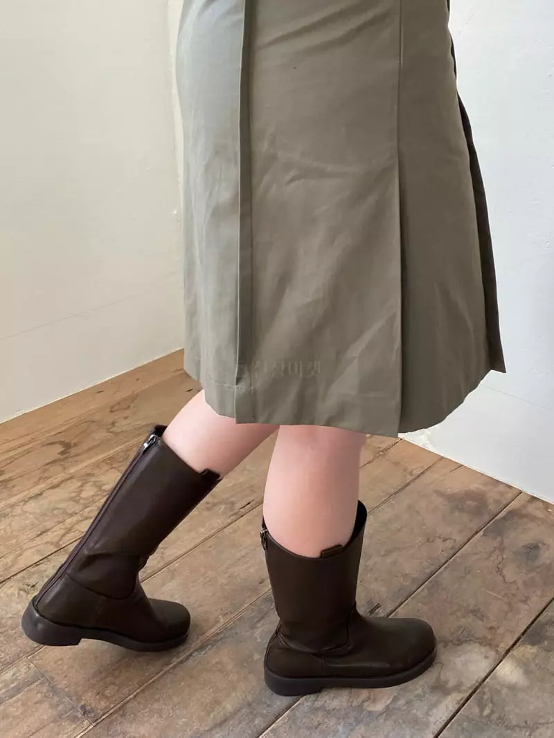 Nyunyu Wear - Korean Women Fashion - #momslook - Dart Skirt - 6