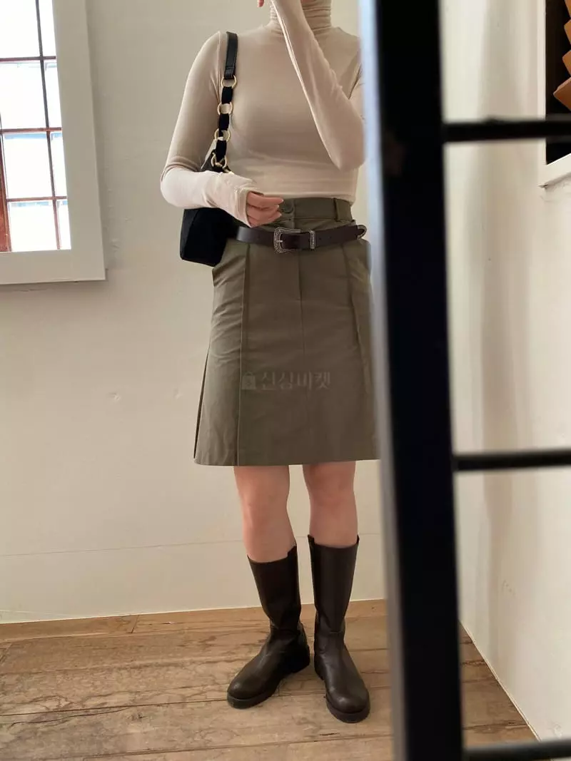 Nyunyu Wear - Korean Women Fashion - #momslook - Dart Skirt - 8