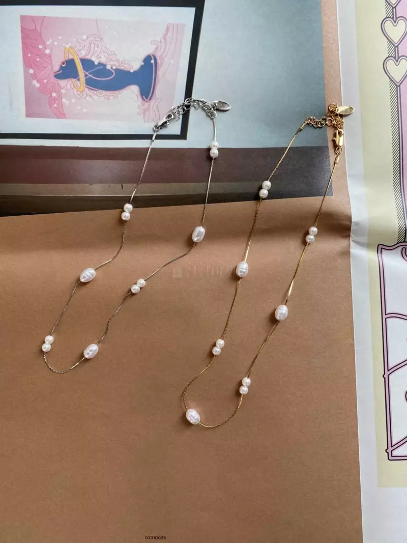 Nyunyu Wear - Korean Women Fashion - #momslook - Pong Necklace