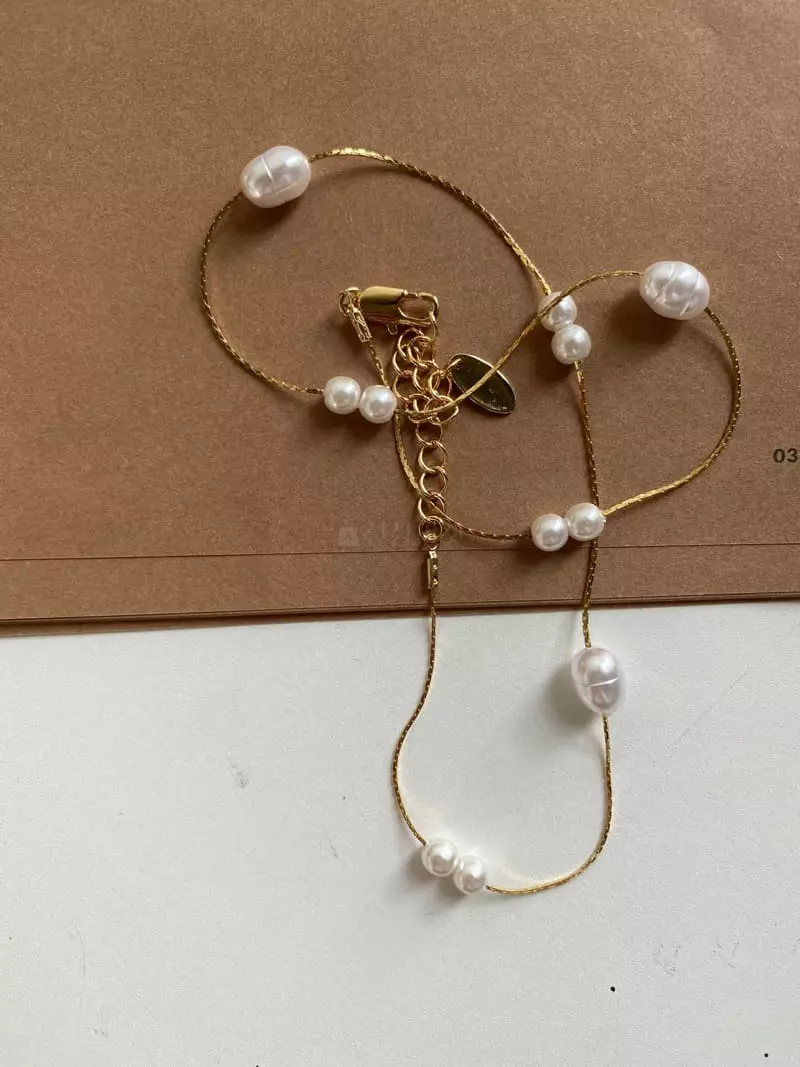 Nyunyu Wear - Korean Women Fashion - #momslook - Pong Necklace - 3