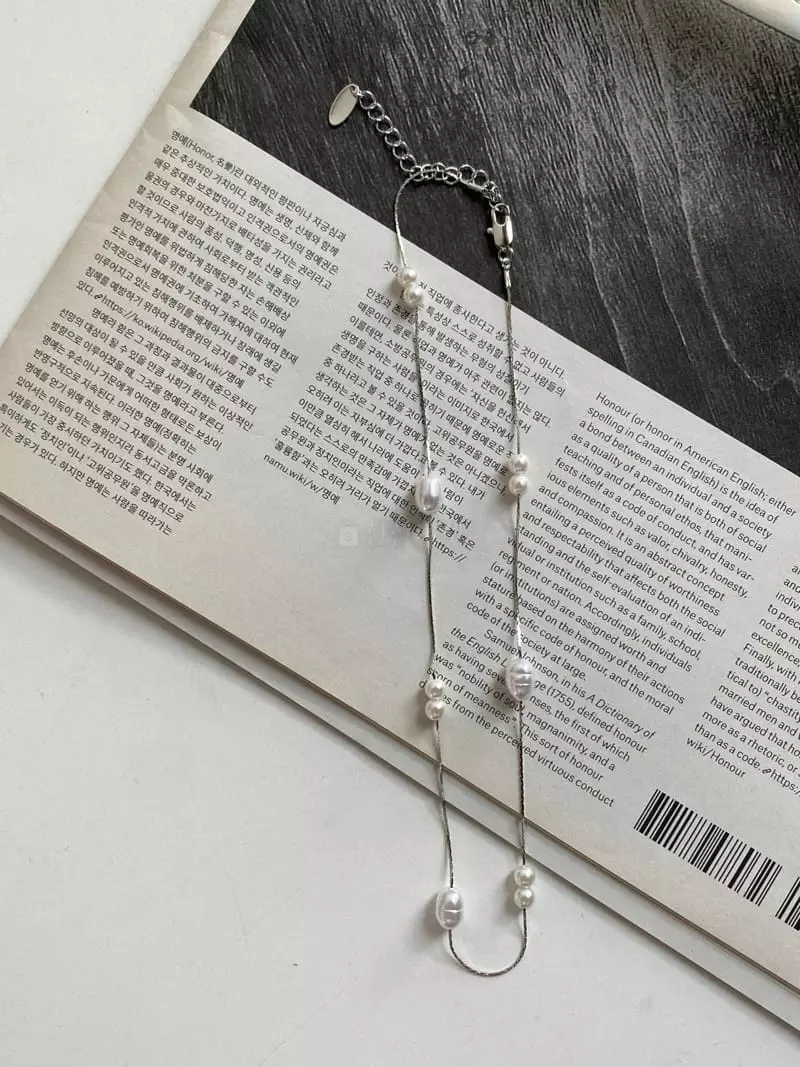 Nyunyu Wear - Korean Women Fashion - #momslook - Pong Necklace - 5