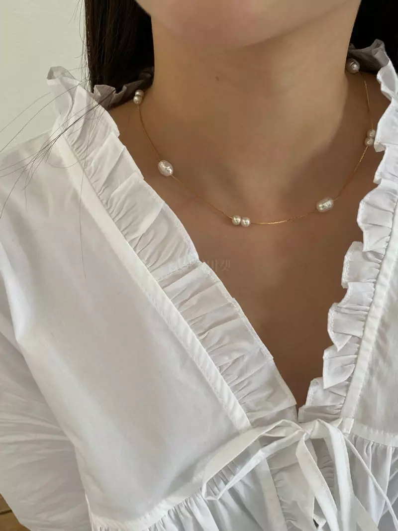 Nyunyu Wear - Korean Women Fashion - #momslook - Pong Necklace - 7