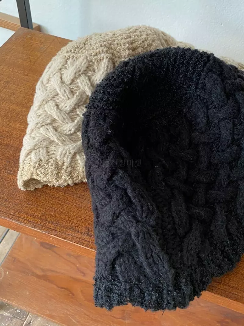 Nyunyu Wear - Korean Women Fashion - #momslook - Poodle Knit Hat - 9