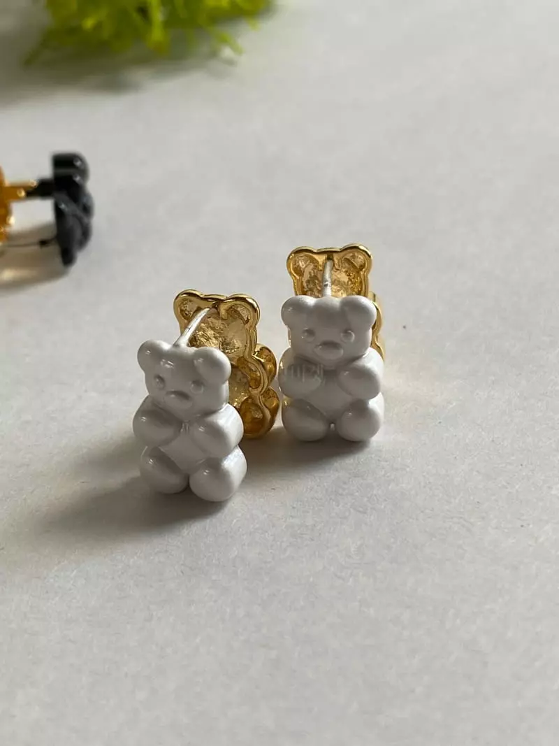 Nyunyu Wear - Korean Women Fashion - #thelittlethings - Coating Haribo Earring - 4