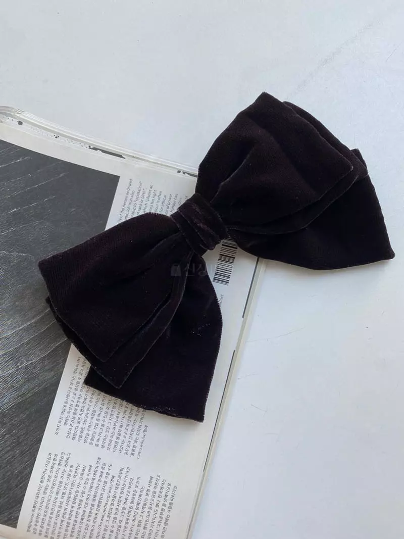 Nyunyu Wear - Korean Women Fashion - #pursuepretty - Blaing Velvet Hairpin - 8
