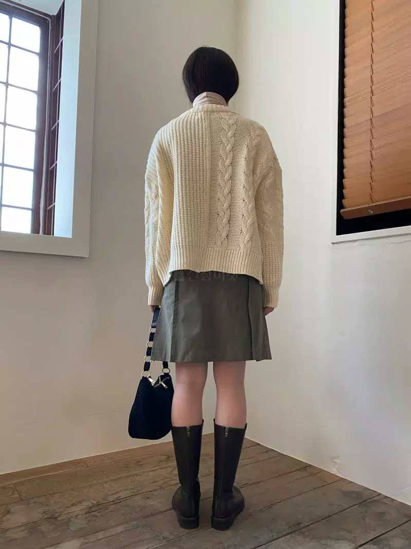 Nyunyu Wear - Korean Women Fashion - #romanticstyle - Two Way Cardigan - 3