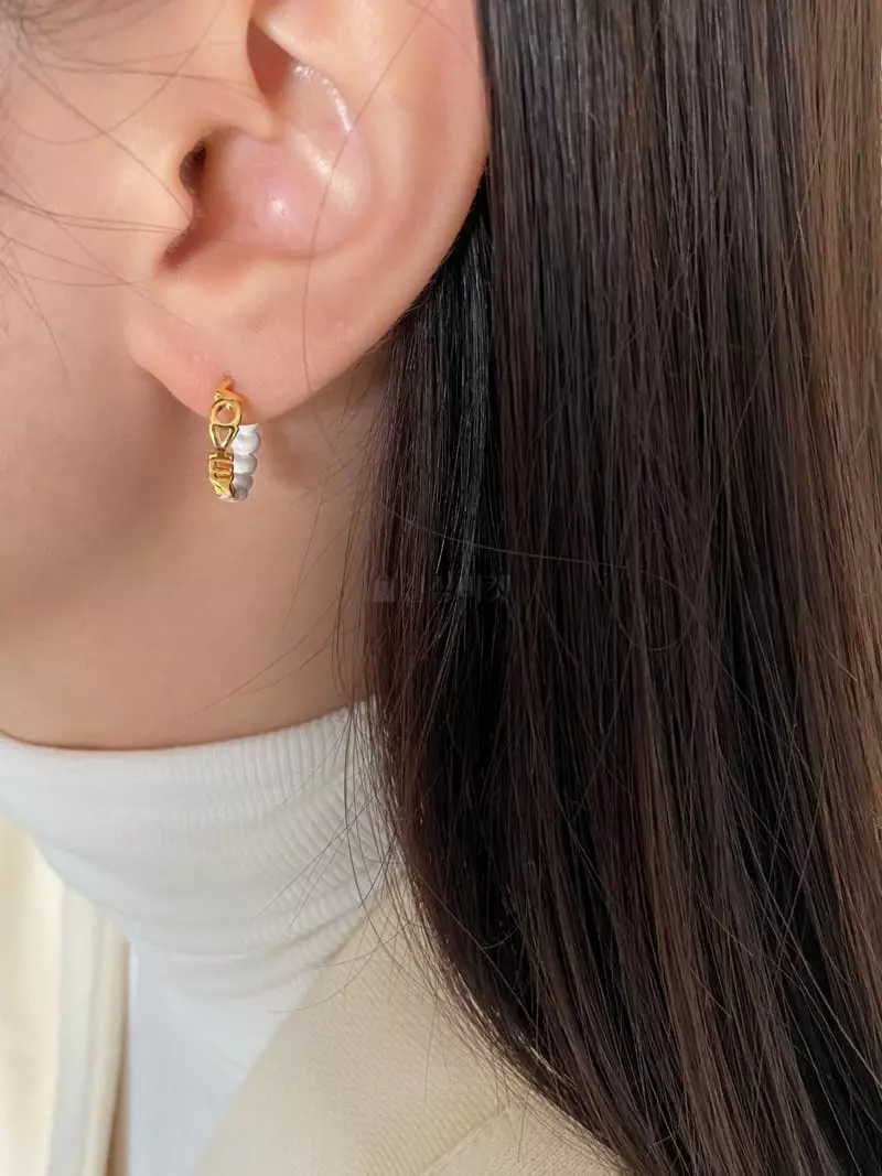 Nyunyu Wear - Korean Women Fashion - #thatsdarling - Coating Love Earring