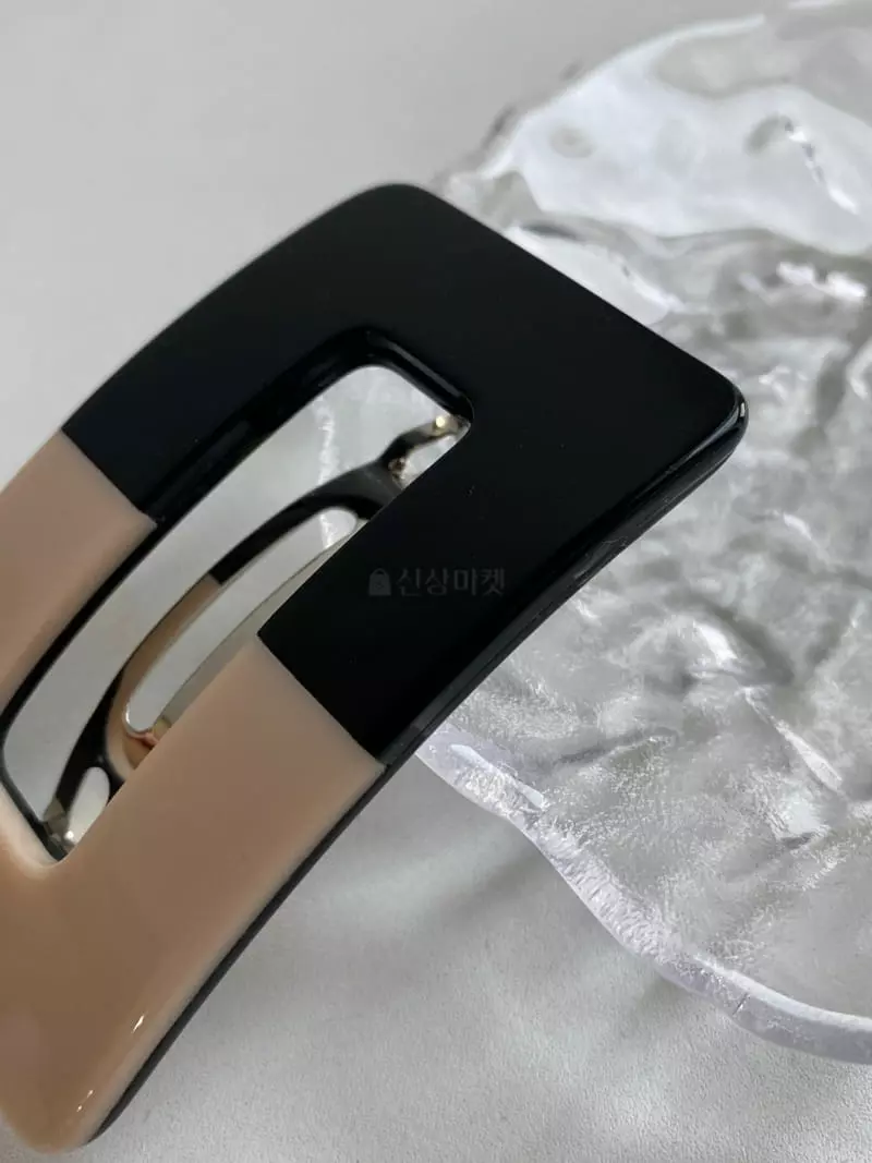 Nyunyu Wear - Korean Women Fashion - #vintagekidsstyle - Li Square Hairpin - 5