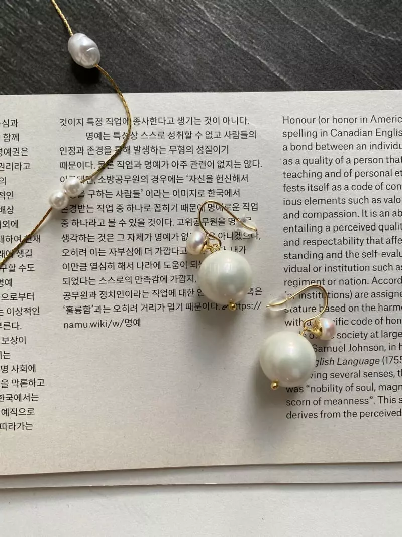 Nyunyu Wear - Korean Women Fashion - #momslook - Snow Earring - 4