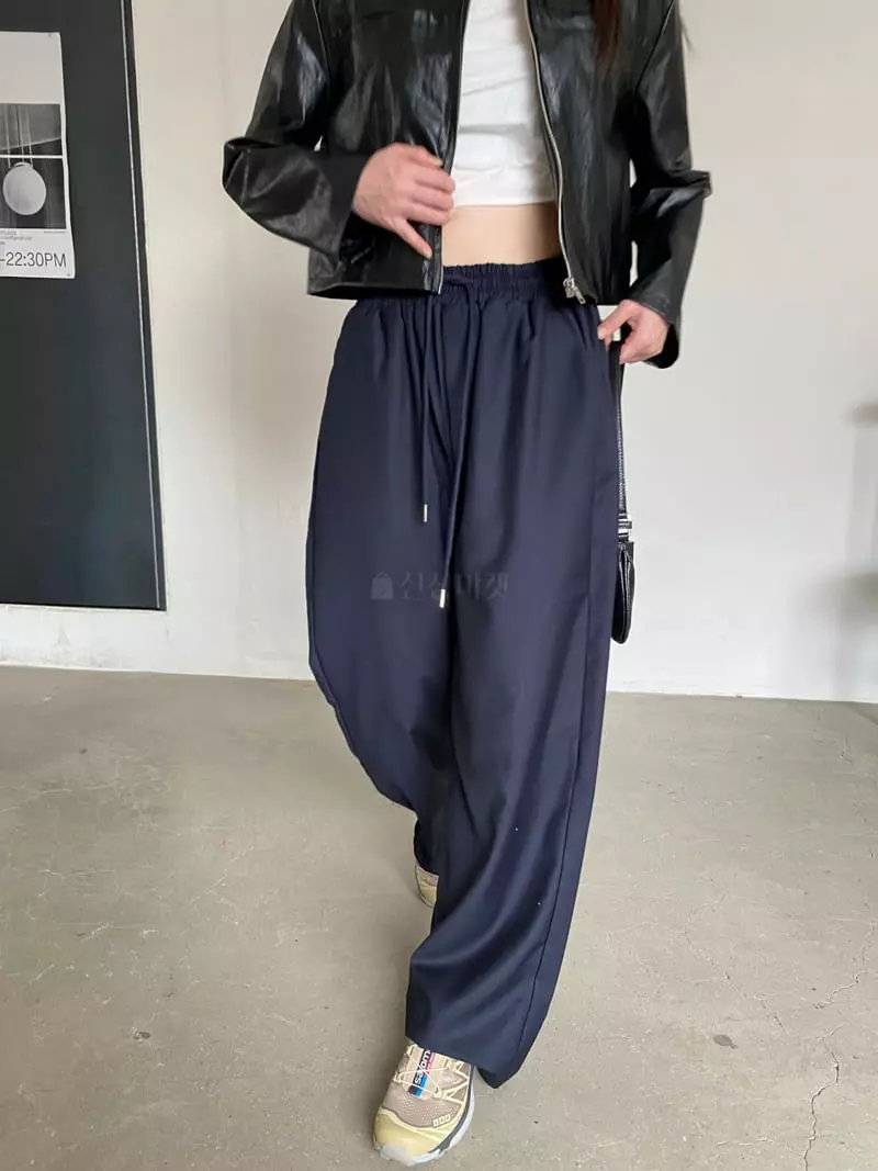 Nyunyu Wear - Korean Women Fashion - #womensfashion - Banding Pants - 6