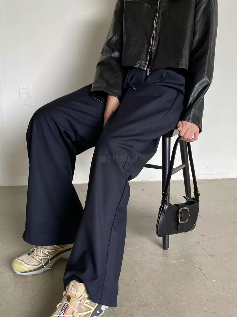 Nyunyu Wear - Korean Women Fashion - #womensfashion - Banding Pants - 8