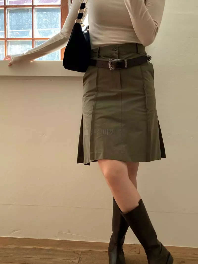 Nyunyu Wear - Korean Women Fashion - #womensfashion - Dart Skirt - 9