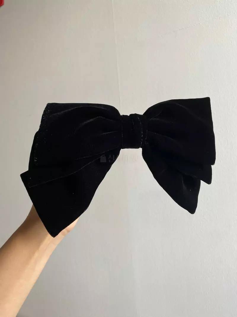 Nyunyu Wear - Korean Women Fashion - #womensfashion - Blaing Velvet Hairpin