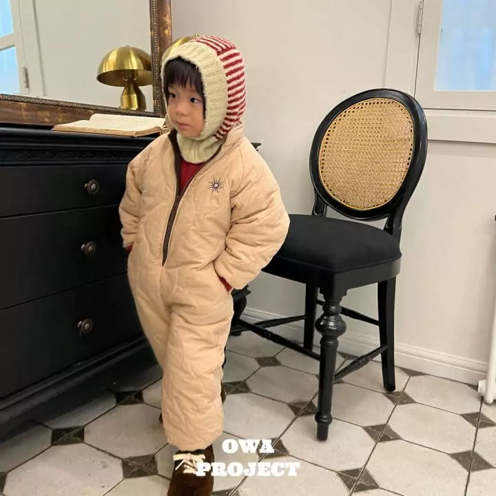 O Wa - Korean Children Fashion - #Kfashion4kids - Stripes Baraclava - 8