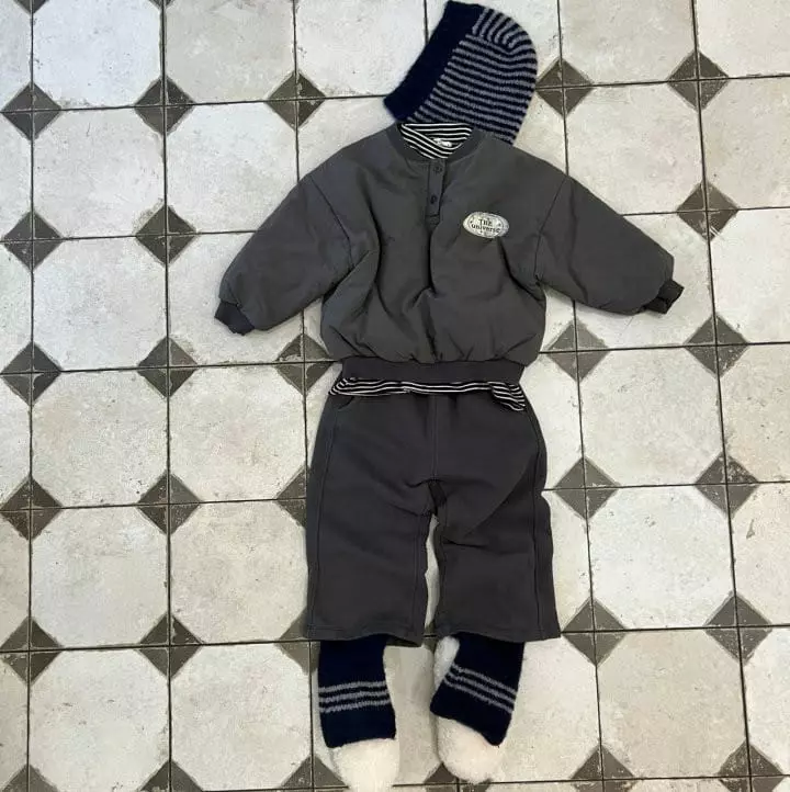 O Wa - Korean Children Fashion - #childrensboutique - Stripes Turtleneck Tee - 9