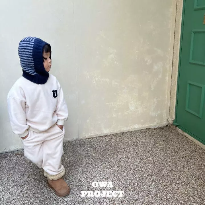 O Wa - Korean Children Fashion - #kidsstore - Stripes Baraclava - 6