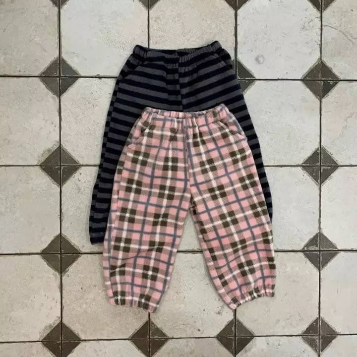 O Wa - Korean Children Fashion - #minifashionista - Fleece Pants