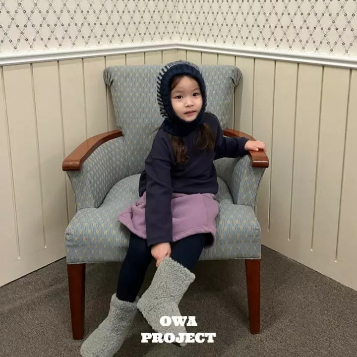 O Wa - Korean Children Fashion - #minifashionista - Stripes Baraclava - 11