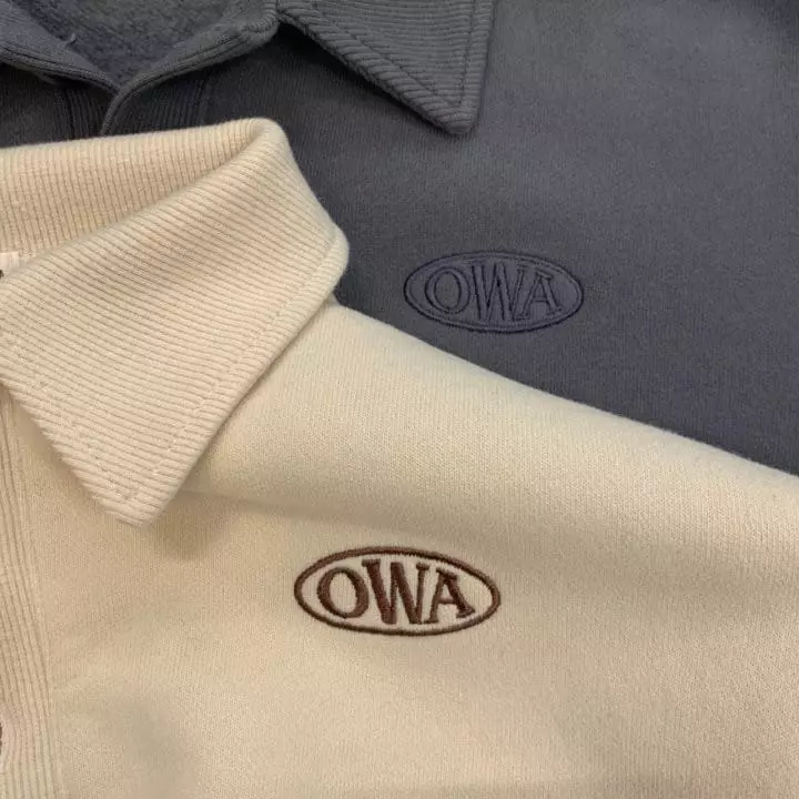 O Wa - Korean Children Fashion - #prettylittlegirls - Owa Collar Sweatshirt - 12