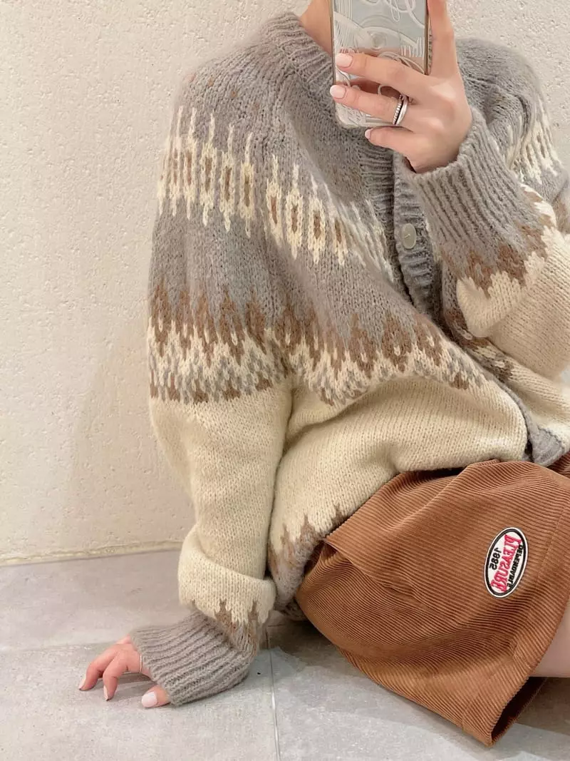 Odor - Korean Women Fashion - #momslook - Bims Cardigan - 3
