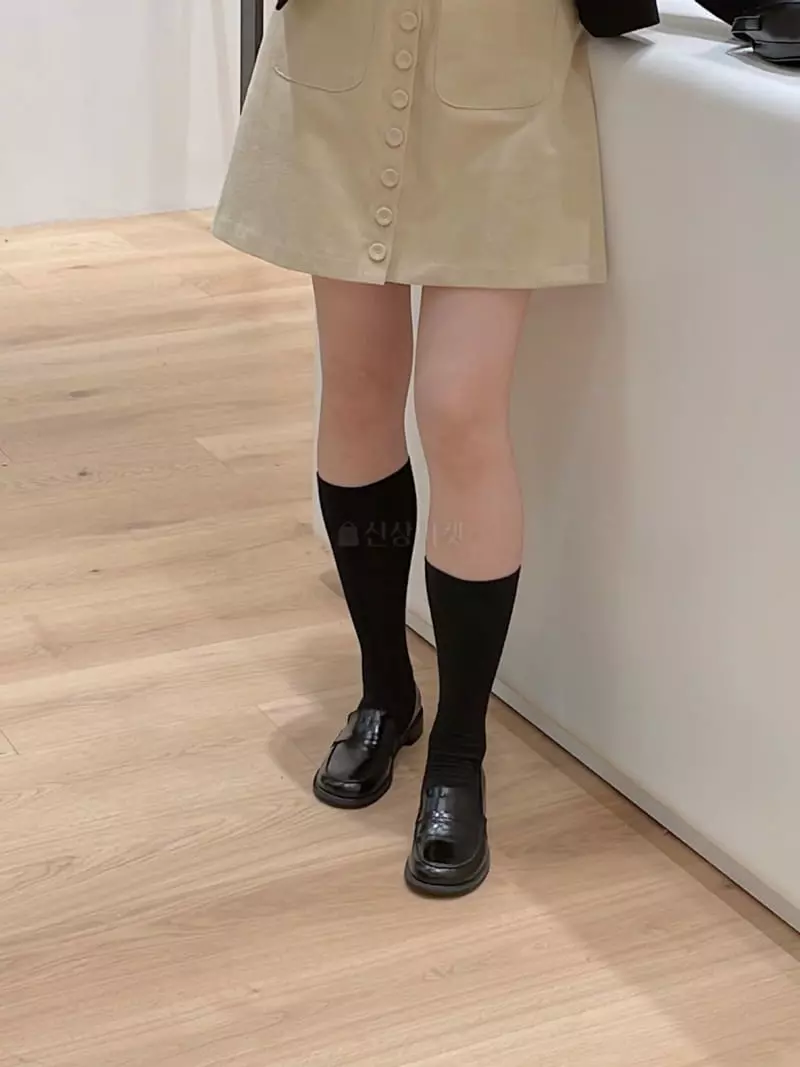 Odor - Korean Women Fashion - #romanticstyle - Twill Mini Skirt - 2