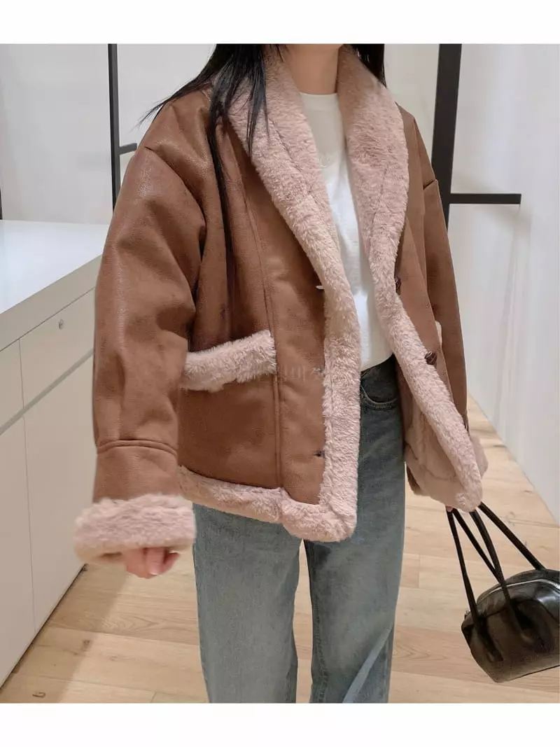 Odor - Korean Women Fashion - #romanticstyle - French Shawl Jacket - 4
