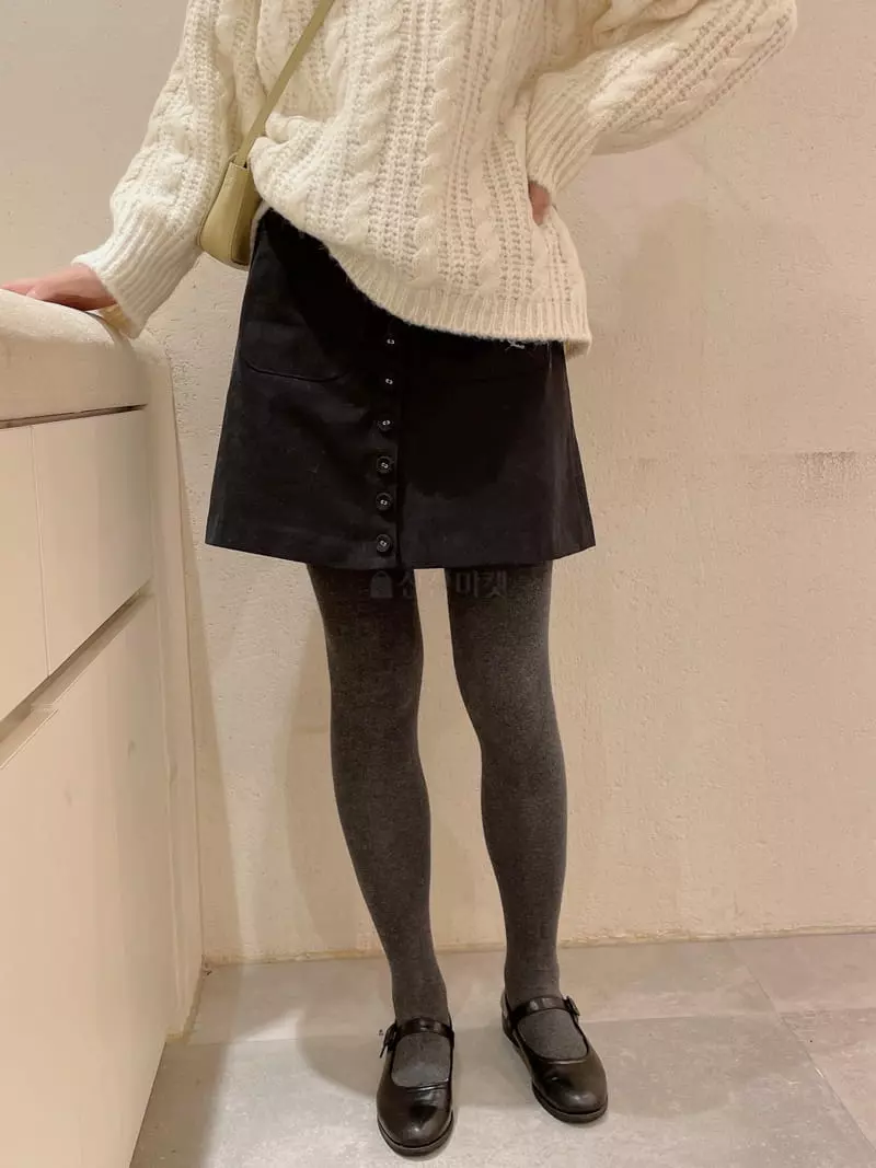 Odor - Korean Women Fashion - #womensfashion - Twill Mini Skirt - 7
