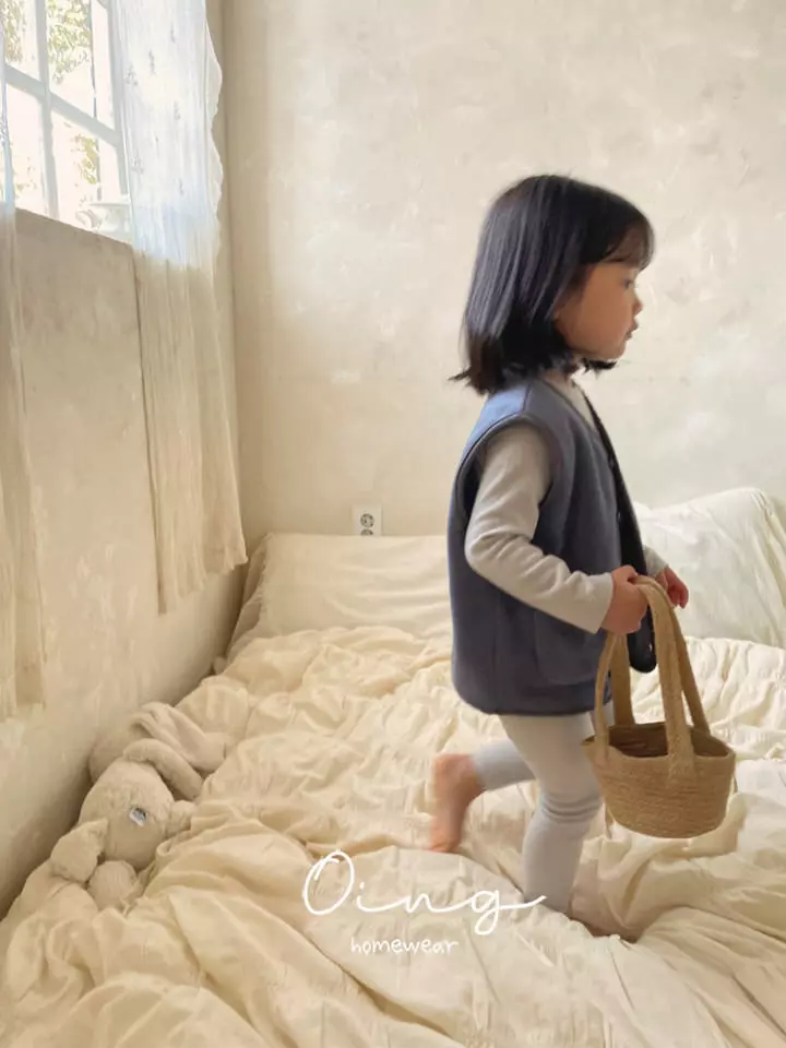 Oing - Korean Children Fashion - #childofig - Vest Vest - 9