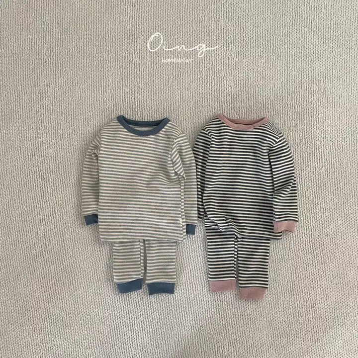 Oing - Korean Children Fashion - #childofig - Color Stripes Set