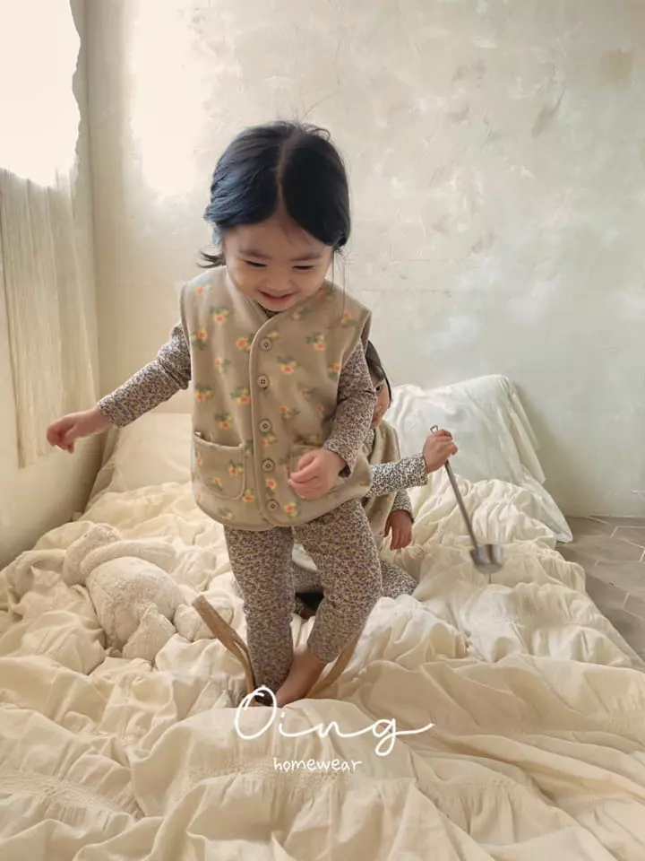 Oing - Korean Children Fashion - #designkidswear - Vest Vest - 11