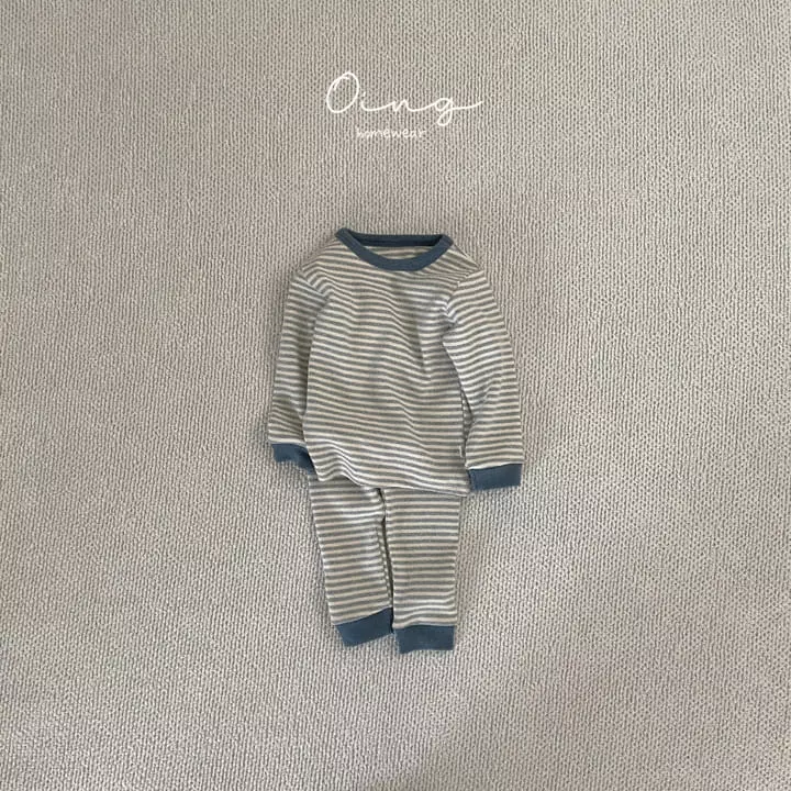 Oing - Korean Children Fashion - #designkidswear - Color Stripes Set - 4